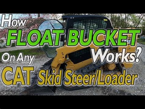 how does the float feature work on a skid steer|how to use float steer.